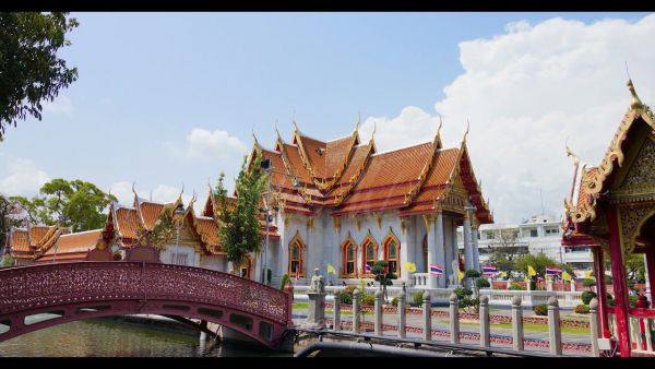 วัดเบญจมบพิตรดุสิตวนารามราชวรวิหาร 2019 4K - Time lapse